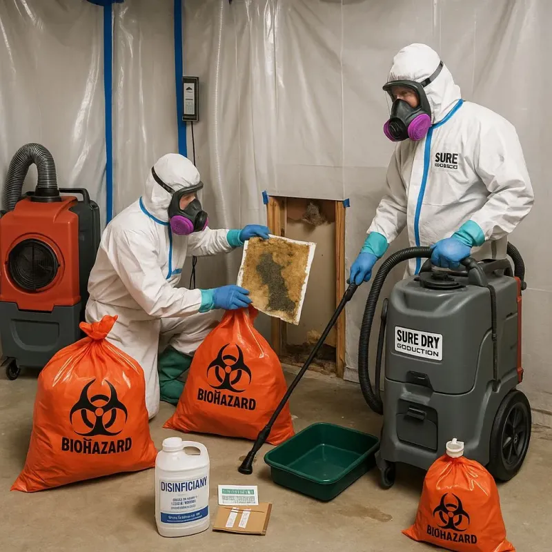 Contaminated Water Handling Protocols process in Sierra View, PA