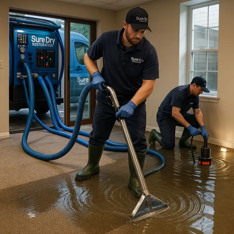 Water Extraction and Removal process in Sierra View, PA